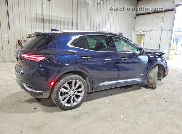 LRBFZSR48MD192864 2021 BUICK ENVISION Blue Trasero derecho