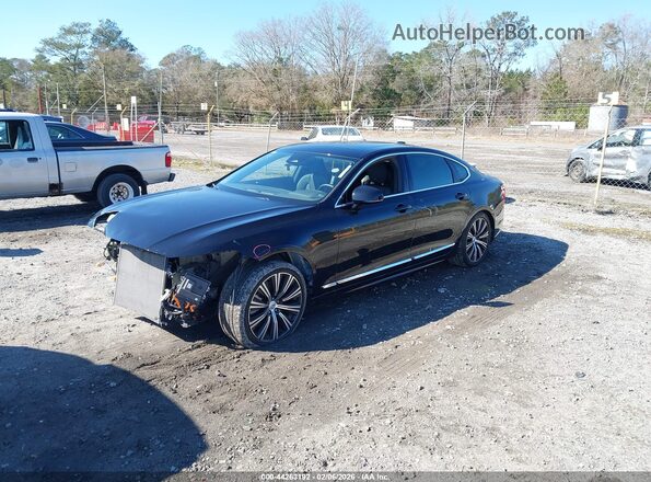 LVY062MEXRP413377 2024 VOLVO S90 Black წინა მარცხენა ხედი სამი მეოთხედიდან