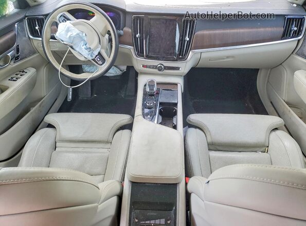 LVY062ML2NP273964 2022 VOLVO S90 Blue Dashboard view