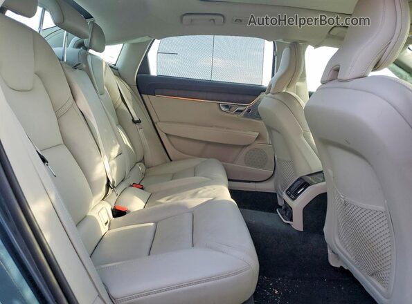 LVY062ML2NP273964 2022 VOLVO S90 Blue Rear seats view