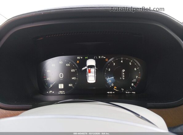 LVY992ML1JP020756 2018 VOLVO S90 White Հետևի նստատեղերի տեսք