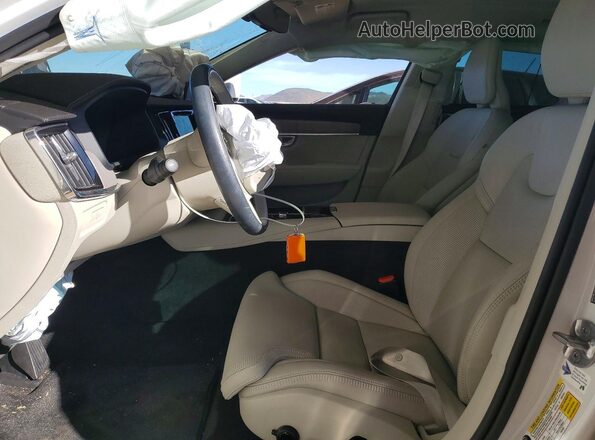 LVYH60AF0SP442087 2025 VOLVO S90 White Вид салону спереду