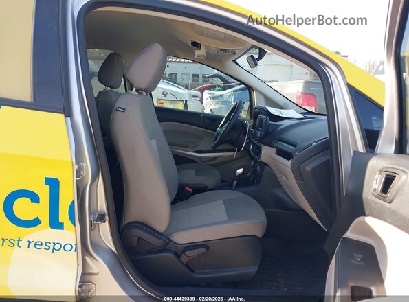 MAJ3S2FE2MC451866 2021 FORD ECOSPORT Yellow Front interior view