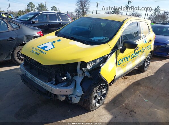 MAJ3S2FE2MC451866 2021 FORD ECOSPORT Yellow Front left