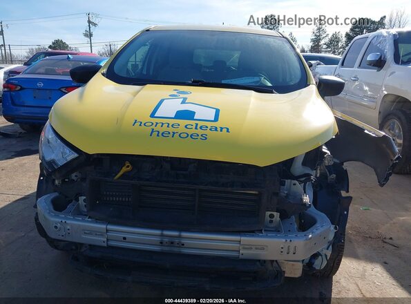 MAJ3S2FE2MC451866 2021 FORD ECOSPORT Yellow Rear interior view