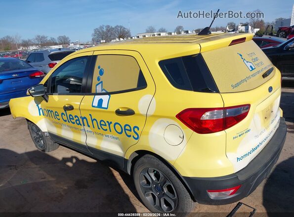 MAJ3S2FE2MC451866 2021 FORD ECOSPORT Yellow 