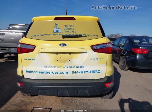 MAJ3S2FE2MC451866 2021 FORD ECOSPORT Yellow 