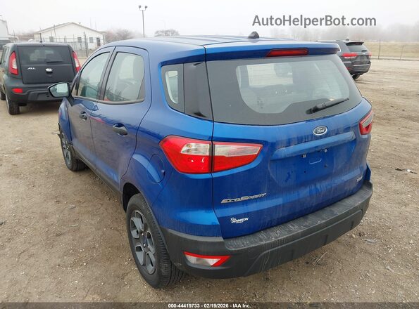 MAJ3S2FE7KC269383 2019 FORD ECOSPORT Blue 