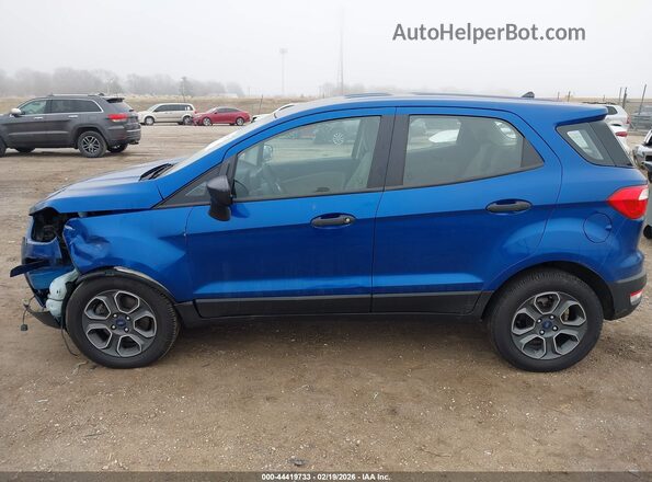 MAJ3S2FE7KC269383 2019 FORD ECOSPORT Blue 