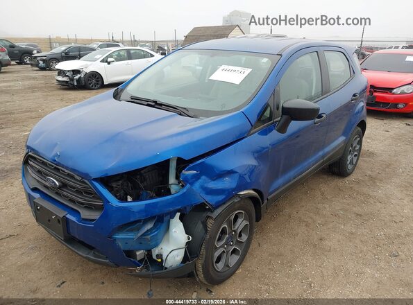 MAJ3S2FE7KC269383 2019 FORD ECOSPORT Blue 