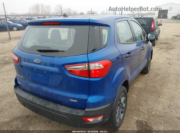 MAJ3S2FE7KC269383 2019 FORD ECOSPORT Blue 