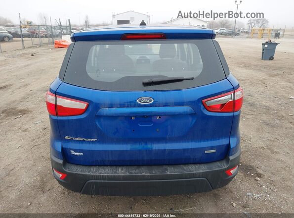 MAJ3S2FE7KC269383 2019 FORD ECOSPORT Blue 