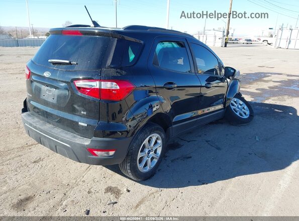 MAJ3S2GE8LC347878 2020 FORD ECOSPORT Черный Задняя правая четверть