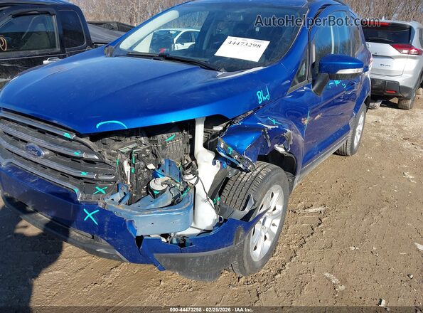 MAJ3S2GE9MC455590 2021 FORD ECOSPORT Синий 