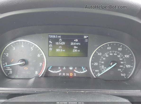 MAJ6P1CL7JC162182 2018 FORD ECOSPORT Orange Вид задніх сидінь