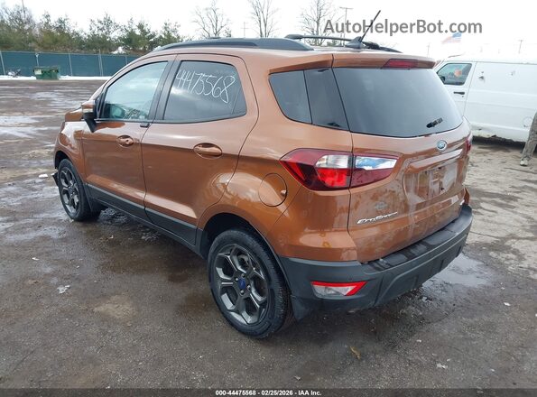 MAJ6P1CL7JC162182 2018 FORD ECOSPORT Orange Задня ліва чверть