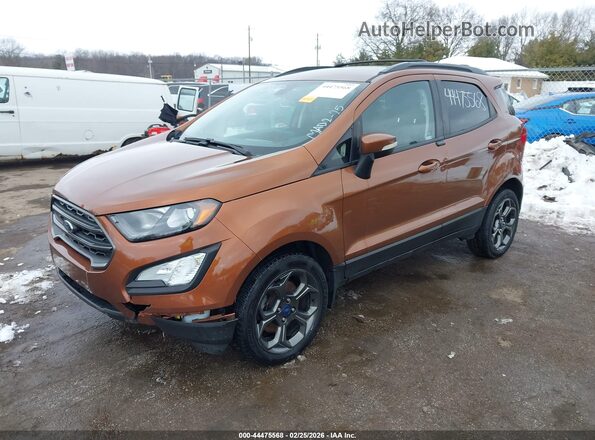 MAJ6P1CL7JC162182 2018 FORD ECOSPORT Orange Передня ліва чверть