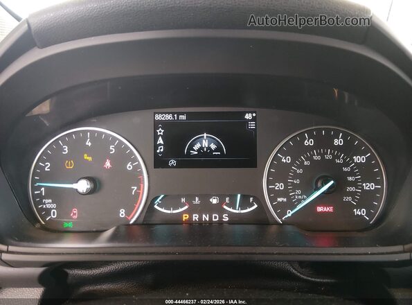 MAJ6P1UL1JC233603 2018 FORD ECOSPORT Белый Вид задних сидений