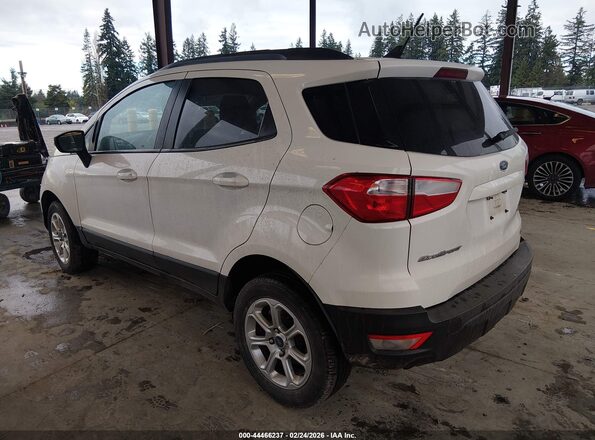 MAJ6P1UL1JC233603 2018 FORD ECOSPORT Белый Задняя левая четверть