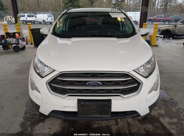 MAJ6P1UL1JC233603 2018 FORD ECOSPORT Белый Вид щитка приборов