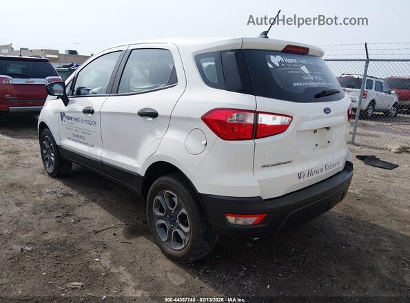 MAJ6S3FL0NC466918 2022 FORD ECOSPORT White Հետևի ձախ