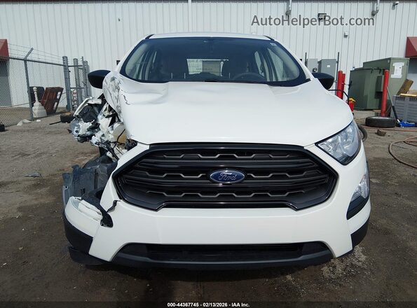 MAJ6S3FL0NC466918 2022 FORD ECOSPORT White Սարքավորումների վահանակի տեսք