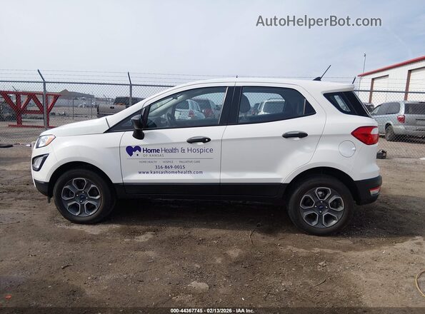MAJ6S3FL0NC466918 2022 FORD ECOSPORT White Սալոնի 360 աստիճան տեսք