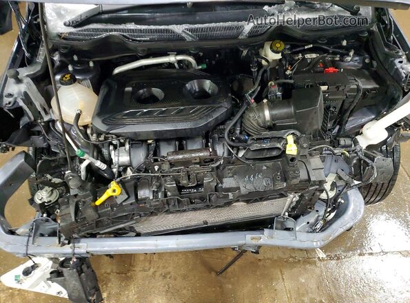 MAJ6S3FL2NC458092 2022 FORD ECOSPORT Gray Սալոնի հետևի տեսք
