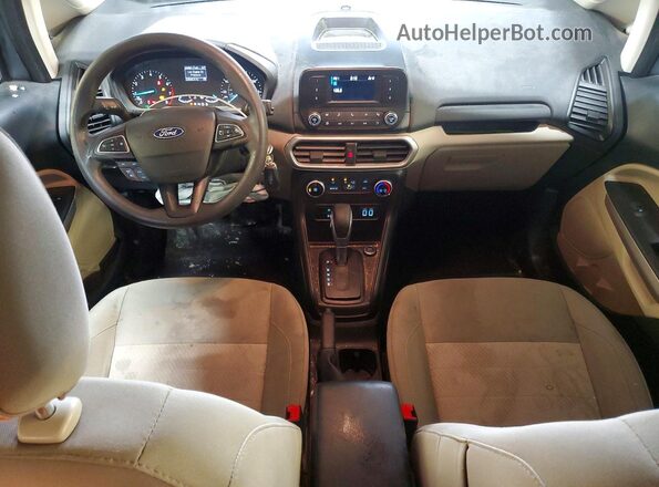 MAJ6S3FL6NC458662 2022 FORD ECOSPORT Charcoal Вид панелі приладів