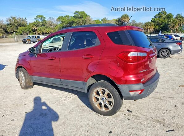 MAJ6S3GL0KC264137 2019 FORD ECOSPORT Red Հետևի ձախ
