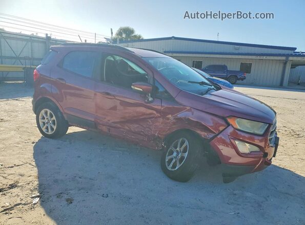 MAJ6S3GL0KC264137 2019 FORD ECOSPORT Red Առջևի աջ
