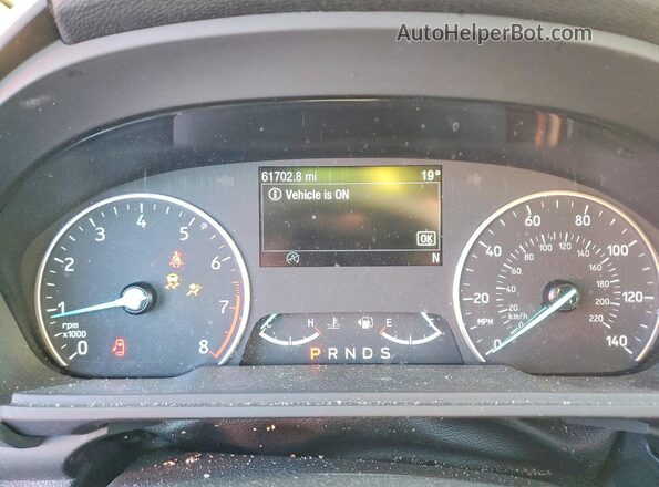 MAJ6S3GL0NC471244 2022 FORD ECOSPORT Black Widok zestawu wskaźników