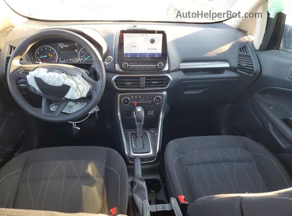 MAJ6S3GL0NC471244 2022 FORD ECOSPORT Black Widok deski rozdzielczej