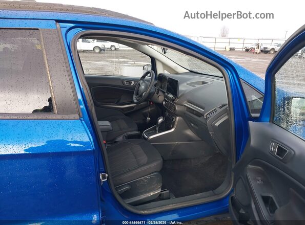 MAJ6S3GL1NC465615 2022 FORD ECOSPORT Blue Front interior view