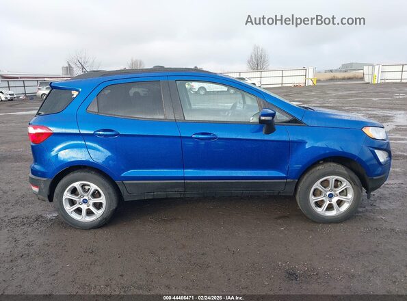 MAJ6S3GL1NC465615 2022 FORD ECOSPORT Blue 360 interior view