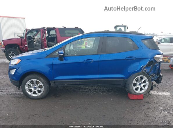 MAJ6S3GL1NC465615 2022 FORD ECOSPORT Blue 