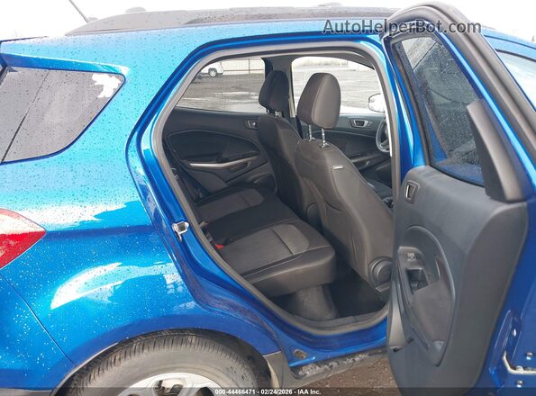 MAJ6S3GL1NC465615 2022 FORD ECOSPORT Blue VIN sticker view
