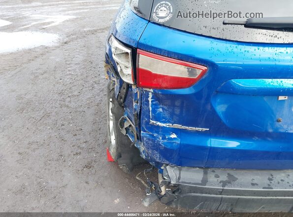 MAJ6S3GL1NC465615 2022 FORD ECOSPORT Blue 