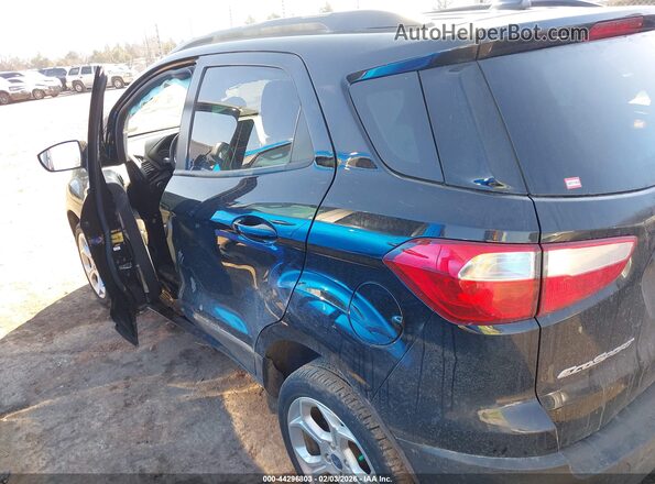 MAJ6S3GL1NC472516 2022 FORD ECOSPORT Black Widok z przodu