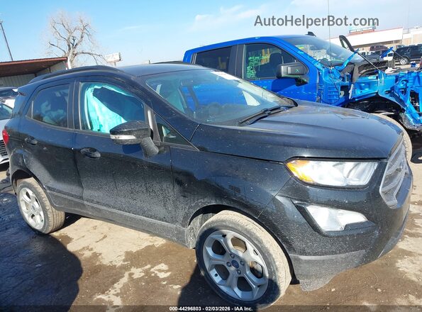 MAJ6S3GL1NC472516 2022 FORD ECOSPORT Black Widok wnętrza z tyłu