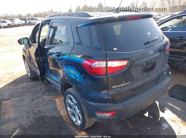 MAJ6S3GL1NC472516 2022 FORD ECOSPORT Black Tył lewy