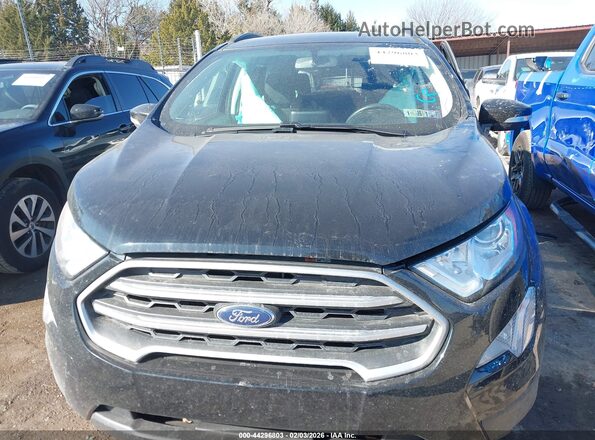 MAJ6S3GL1NC472516 2022 FORD ECOSPORT Black Widok zestawu wskaźników