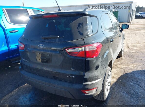 MAJ6S3GL1NC472516 2022 FORD ECOSPORT Black Tył prawy