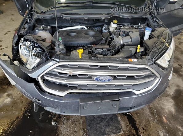 MAJ6S3GL1NC475531 2022 FORD ECOSPORT Charcoal Widok komory silnika