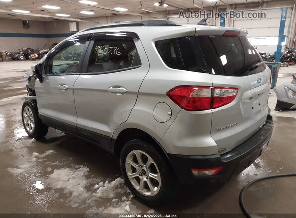 MAJ6S3GL2KC281649 2019 FORD ECOSPORT Silver Rear left
