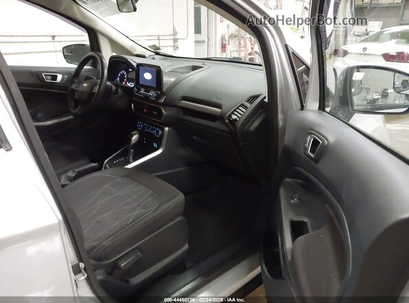 MAJ6S3GL2KC281649 2019 FORD ECOSPORT Silver Front interior view