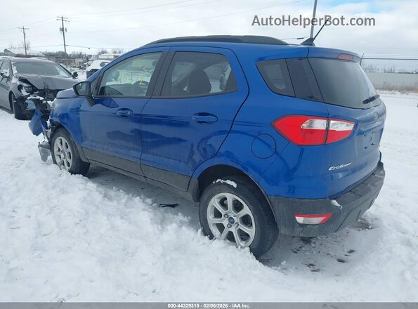 MAJ6S3GL3MC424319 2021 FORD ECOSPORT Синий 