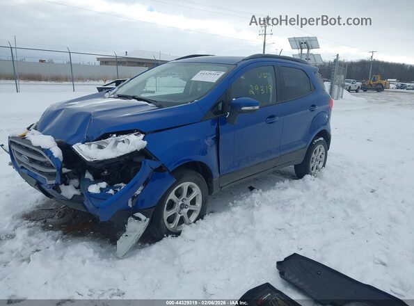MAJ6S3GL3MC424319 2021 FORD ECOSPORT Синий 