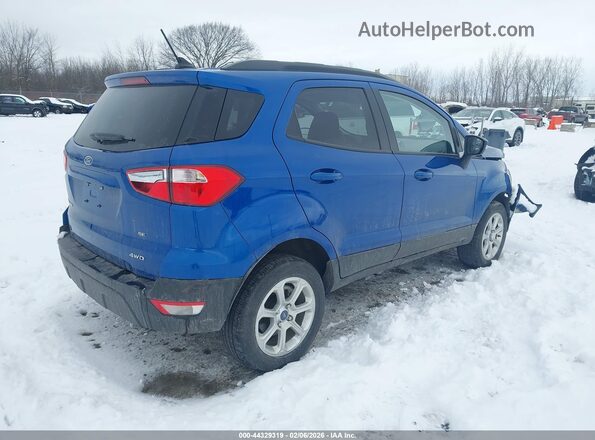 MAJ6S3GL3MC424319 2021 FORD ECOSPORT Синий 