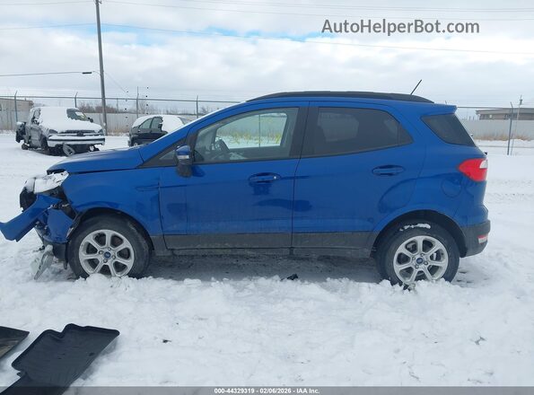 MAJ6S3GL3MC424319 2021 FORD ECOSPORT Синий 